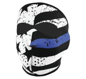 Wnfm119 Zan Headgear Full-face Neoprene Mask Thin Blue Line