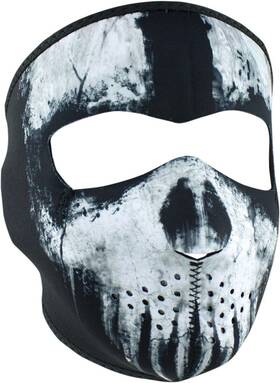 Wnfm409 Zan Headgear Full Face Mask Ghost Skull Osfm