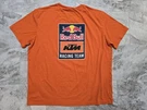 Redbull Ktm Racing Team T-shirt Men's Size 2XL Orange Patch Logo Rare!!. Fixed Price $49.99.