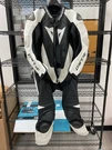 Dainese Laguna Seca Perforated Race Suit Black/white Size 56. Fixed Price $624.99.