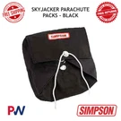 Simpson Racing Skyjacker Parachute Packs - Black 10 Ft. Nomex #42084. Fixed Price $139.86.