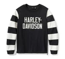 New Men Harley-davidson Racing Deflector Riding Fleece Pullover-size. Fixed Price $250.00.