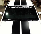 Lethal Performance Windshield Banner Decal Sticker New 1PC Fits Cars & Trucks. Fixed Price $44.99.