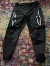 Alpinestars Fluid Graphite Motocross Mens Size 40 Pants Black Silver. Fixed Price $70.91.
