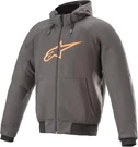 Alpinestars Mens Chrome Sport Motorcycle Hoodie - Gray/flame Orange Small. Fixed Price $113.97.