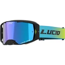 Eks Brand Lucid Goggles Fade Blue/flo Yellow 067-12065. Fixed Price $110.00.