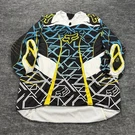 Fox Racing Motocross Jersey Men Xl Black Yellow Blue Graphic Padded Mx Gear. Fixed Price $44.99.