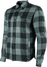 Speed And Strength True Grit Armored Moto Shirt Grey - Fits Xl. Fixed Price $130.99.
