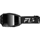 Fly Racing Zone Pro Goggles Black/black With Mirror/smoke Lens 37-5192. Fixed Price $69.99.