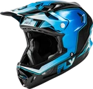Fly Racing 73-9232YL Youth Werx Flow Carbon Helmet Black Blue White. Fixed Price $639.95.