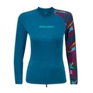Nwt Brp Sea-doo Women's Exotic Long Sleeve Rashguard, Blue Print Size Xl. Fixed Price $49.00.