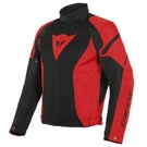 Dainese Air Crono 2 Tex Black Red Lava Men's Motorcycle Jacket Size 46. Fixed Price $230.59.