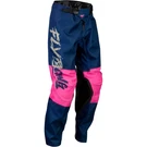 Fly Racing Youth Kinetic Khaos Pants Pink/navy/tan Size Mx Atv 376-43422. Fixed Price $40.95.