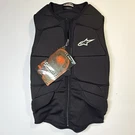 Alpinestars Track Protection Vest Mens Small Black Ce Level 2 Back Protector New. Fixed Price $129.00.