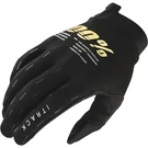 100 Percent Itrack Youth Gloves Black/gold Size M. Fixed Price $24.50.