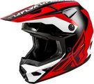 Fly Racing Kinetic Crest Helmet Red/black/white Medium 73-8675M. Fixed Price $169.95.