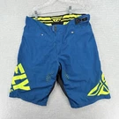Fly Racing Radium Shorts Mens 34 Teal Mtb Motocross Adjustable Waist Cycle Sport. Fixed Price $29.95.