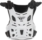 Fly Racing Youth Revel Roost Guard Race White Protective/safety. Fixed Price $129.95.