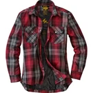Covert Women's Motorcycle Flannel Riding Shirt Red/grey Xl 52211-6. Fixed Price $70.95.