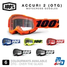 100% Accuri 2 Otg Goggles Motocross Mx Mtb Quad Percent. Fixed Price $88.00.