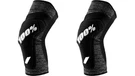 100% Ridecamp Knee Guards For Bmx Mtb Riding - Gray/black Adult Size Xl. Fixed Price $41.95.
