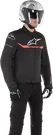 Alpinestars For T-sp Waterproof Jacket Black/red Fluo 4XL 3200120-1030-4X. Fixed Price $229.95.