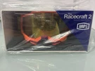 100 Percent Racecraft 2 Pan Am Goggles, Orange Purple/ Gold Mirror. Fixed Price $45.00.