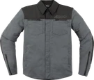 Icon 2820-6243 Upstate Canvas Ce Jacket Large Gray. Fixed Price $200.00.