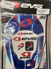 Evs R4 Martini Blue Race Collar Graphics Kit / Youth New Free Ship. Fixed Price $15.00.