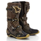 Alpinestars Tech 10 Mx Off Road Boots Dark Brown Kangaroo Gold "le Squad 23". Fixed Price $628.00.