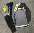 Thor Prime Drive Gray Gear Set 2025 Motocross Dirt Bike Jersey Pants Kit Combo. Fixed Price $170.00.