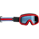 Biltwell Overland 2.0 Goggles - Red White Blue Racer Strap Mx Motorcycle. Fixed Price $84.73.