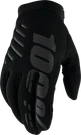 100-PERCENT Brisker Youth Gloves Black Lg. Fixed Price $39.95.