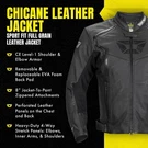 Cortech Chicane Leather Jacket. Fixed Price $174.79.