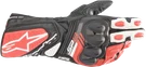 Alpinestars SP-8 V3 Gloves Large Black/white/red. Fixed Price $124.95.