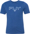Fly Racing Youth Fits Edge Tee Royal Blue Comfortable Cotton-poly Blend. Fixed Price $34.70.