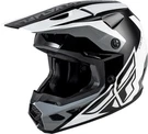 Fly Racing 73-8674S Kinetic Crest Helmet Black/white/grey Small. Fixed Price $169.95.