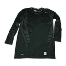 Nike Pro Dri-fit Men Thermal Base Layer Long Sleeve Compression Shirt Black. Fixed Price $20.00.