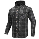 Cortech Camino Riding Flannel Jackets Lg Black/gray #8103-0057-06. Fixed Price $169.99.
