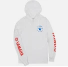 Yamaha Coast Hooded Long Sleeve White 2XL VDF-18LCT-WH-2X. Fixed Price $24.99.