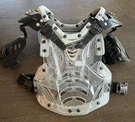 Fly Racing Convertible Ii Roost Guard Clear/silver Junior. Fixed Price $59.99.