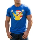 The Simpson's Sparkler T-shirt Homer Men Size 2XL Blue Fireworks Flag Tv. Fixed Price $14.95.