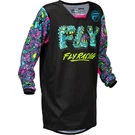Fly Racing Youth Kinetic Mutant Jersey Black/multi 379-525YXL. Fixed Price $48.56.