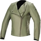 Alpinestars Alice Women's Leather Motorcycle Jacket Military Green. Fixed Price $399.96.