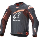 Alpinestars Gp Plus V4 Rideknit Leather Motorcycle Jacket Black/flo Red. Fixed Price $699.95.