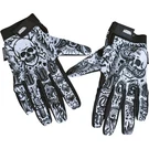 Lethal Threat Tattoo Gloves - White GL15017L. Fixed Price $35.24.