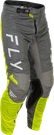 Fly Racing Fits 379-32428 Kinetic Mesh Center Pants Grey/white/hi Vis Sz. Fixed Price $144.95.