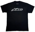 Alpinestars Motocross Black Logo Tee Shirt Men Classic Fit Cotton Y2K. Fixed Price $19.39.
