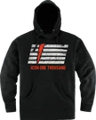 Icon Intercept Fits 93* Hoodie Black 2XL 3050-6653. Fixed Price $64.99.