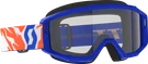 Scott Youth Primal Goggle Blue Clear 403026-0003043. Fixed Price $27.55.